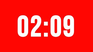 2 Minute 9 Second Timer With Alarm Without Music