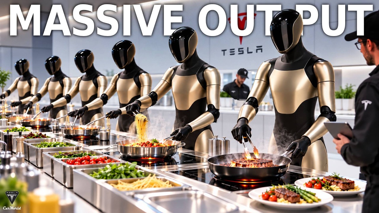 15,000 Tesla Bot Gen 3 Units Receive Incredible Upgrade for Cooking and Cleaning! – Video