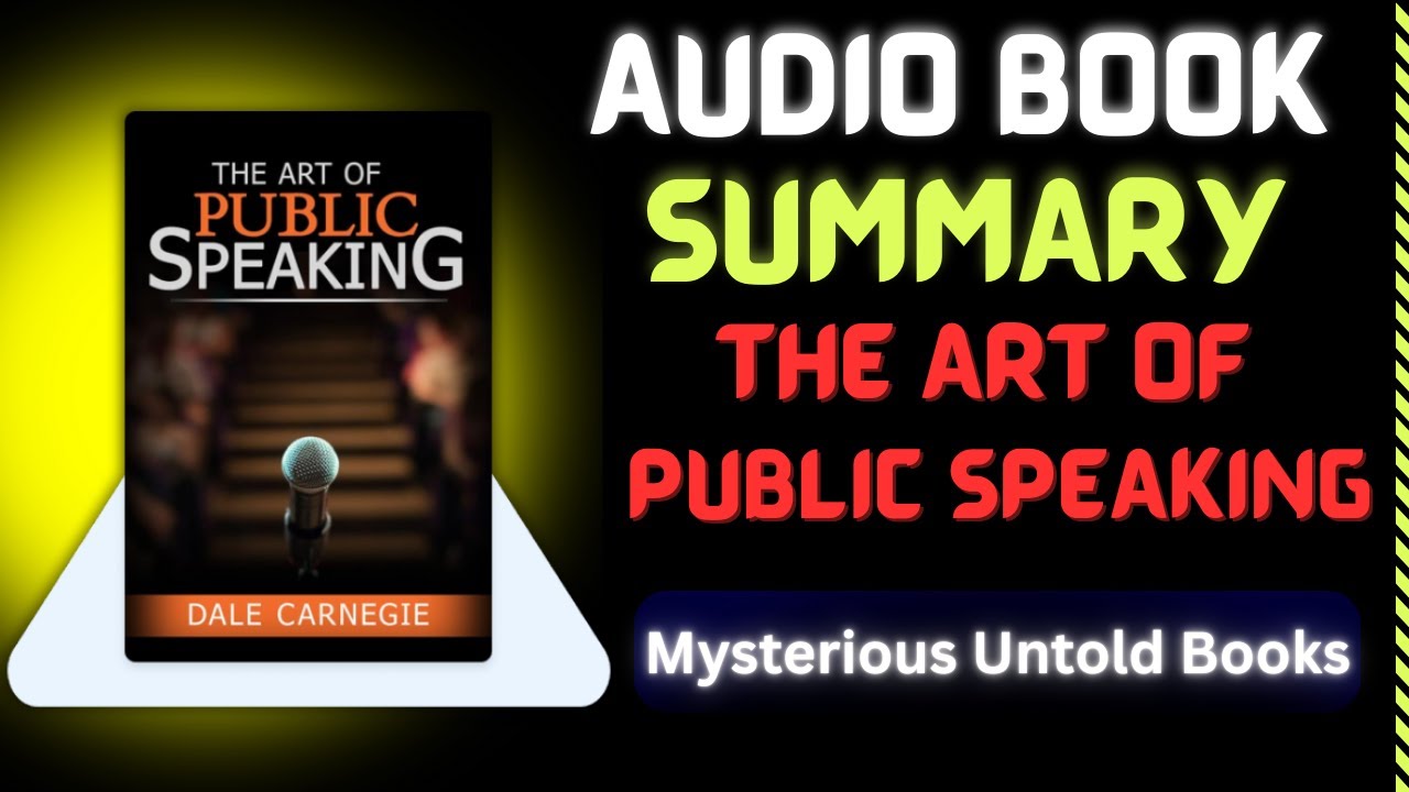 The Art of Public Speaking Audiobook | The Art of Public Speaking ...