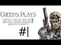 Metal Gear Solid 2 #1- SneaksMcPastya [Creeps Plays]