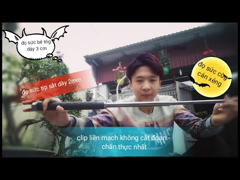 Gậy baton | gậy 3 khúc mua trên lazada | sức mạnh chân thực nhất
