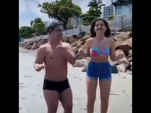 Qui saudade de dança com você luara fonseca na praia dê santos