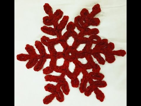 Flocon de neige crochet