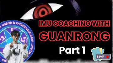 FIRST WORLD CHAMPION GUANRONG COACHED ME IMU OP13 ! - PART 1 | ONE PIECE CARD GAME