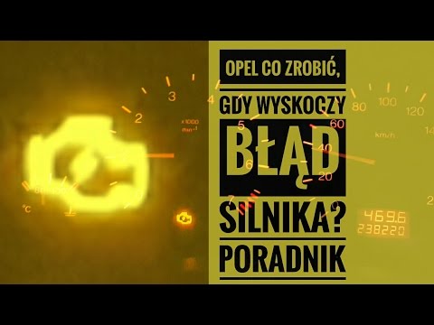 Błąd Silnika Check Engine - Co Zrobić? EGR 1405 Code Fault Astra G 1.6 16V