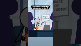 Office Party Gone Wrong 🤣Every Office Celebration Ever 😂 #party #funnyvideo #shorts