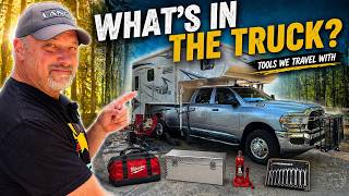 What's In The TRUCK / Tools We Travel With