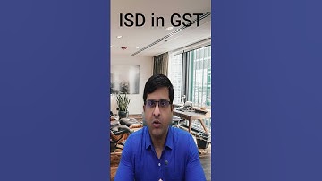 ISD in GST Now COMPULSORY?