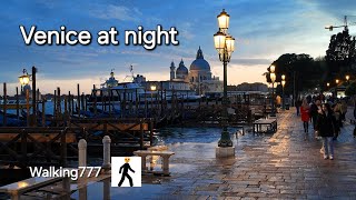 Venice at night