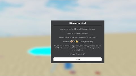 I got banned... (Combat Warriors)