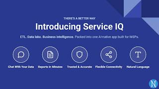 Service IQ: AI-powered reporting and analysis for MSPs
