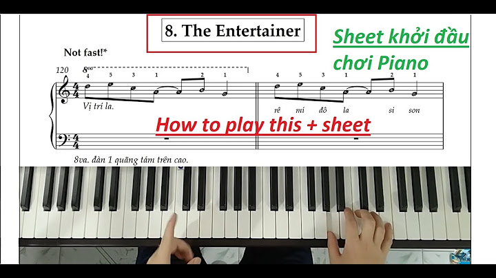 Hướng dẫn viết sheet piano