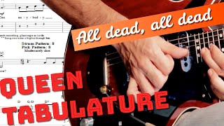 All Dead,All Dead Queen Guitar Lesson Tutorial Tab Brian May