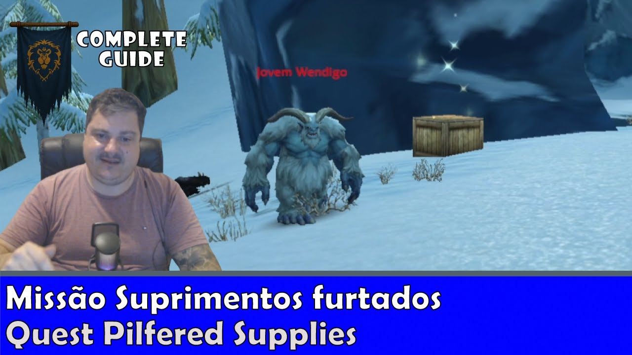 Missão Suprimentos furtados WoW | Dun Morogh | World of Warcraft Retail
