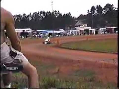 Cameron Raceway Go Kart Race 1990 Sanford, NC - YouTube