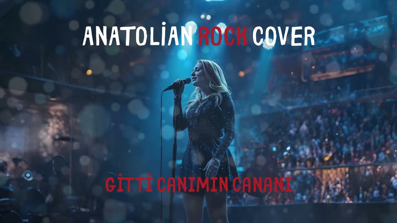 Gitti Canımın Cananı | Anatolian Rock (AI Cover) | Psychedelic Türk Halk Müziği