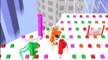 Bridge Race - Android Walkthrough Gameplay 🥸 #10