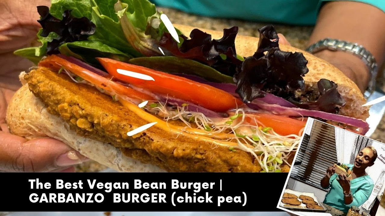 Bahamian Best Vegan Bean Burger | Garbanzo Bean | Chick Pea | King Burger