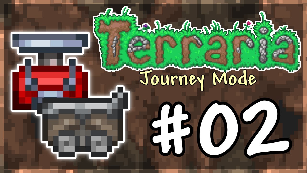 Terraria Journey Mode | Part 2 - UNDERGROUND ADVENTURE - YouTube