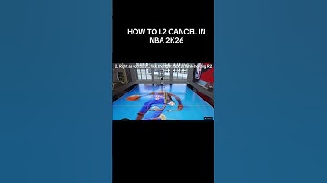 HOW TO L2 CANCEL IN NBA 2K26 #nba2k26 #bestsigs #dribbletutorial #dribbletutorial2k #fyp #viral