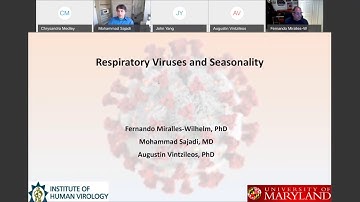 Mohammad Sajadi, Fernando Miralles-Wilhelm, Augustin Vintzileos | Respiratory Viruses & Seasonality