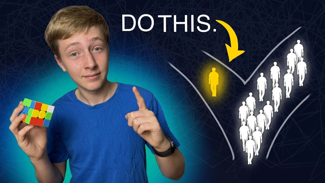 How to get ahead of 99% of cubers