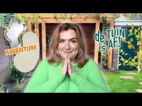 Shoppen bij Kwantum, eindresultaat tuin! & moe en verdrietig... | Vera Camilla @VeraCamilla