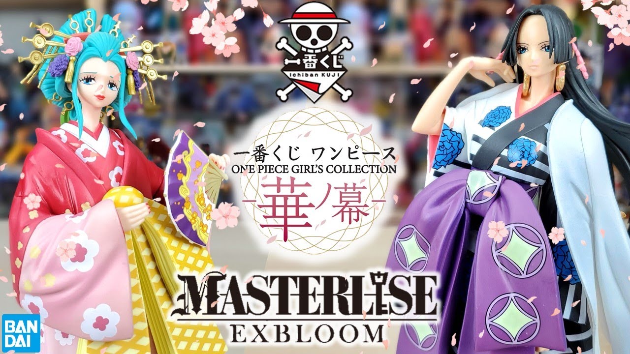 海賊王 一番賞 華之幕 小紫 女帝 開箱 ! ONE PIECE  Ichiban Kuji / Kozuki Hiyori & Boa Hancock / 華ノ幕 GIRL'S COLLECTION