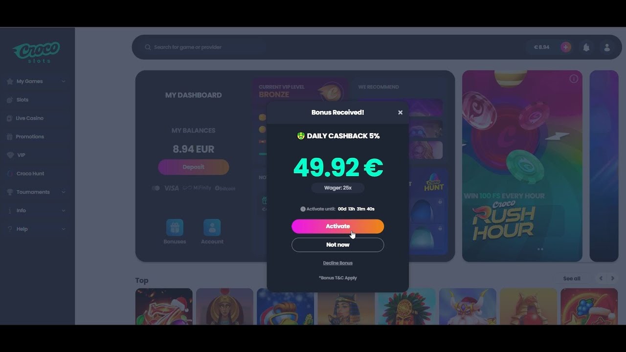 HOW I RECOVERED $85 AUD INSTANTLY! 🇦🇺 CrocoSlots Cashback Claim (Is it Legit?)