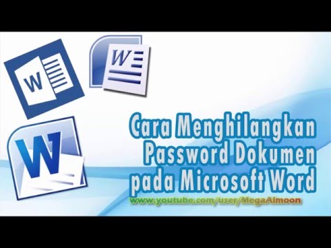 Video: Cara Membuang Kata Laluan Dari Dokumen