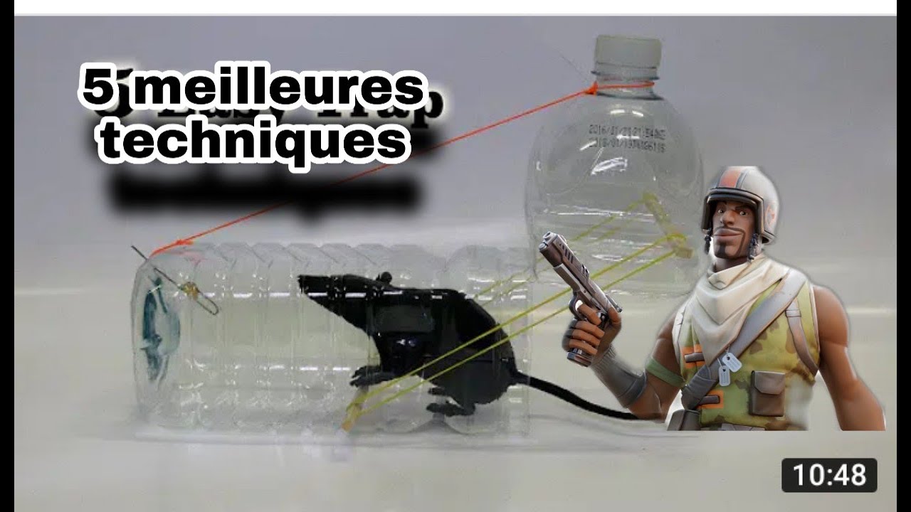 ⛔[PIÈGE20] COMMENT ATTRAPER LES SOURIS : 5 PIÈGES ET TECHNIQUE - YouTube