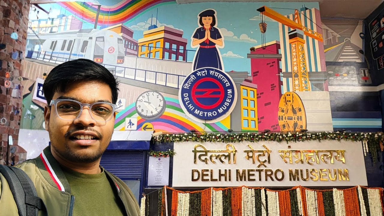 Delhi Metro Museum #dmrc 