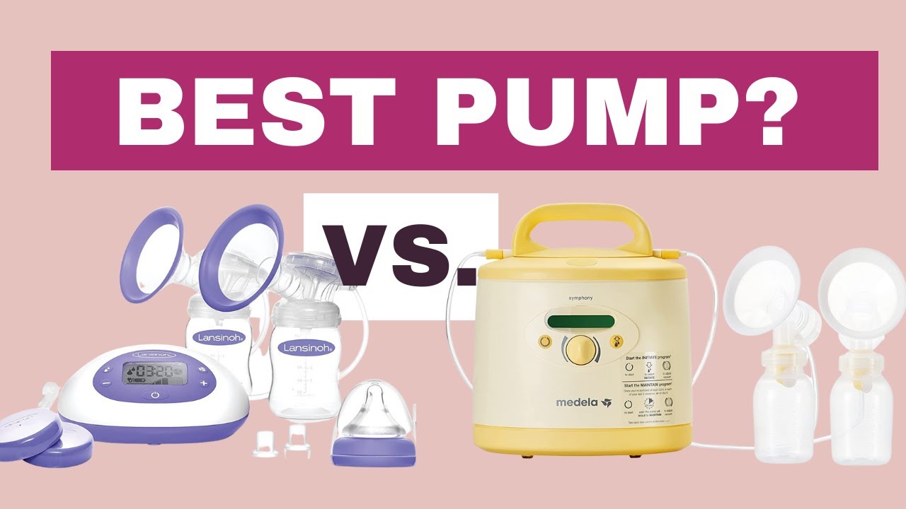 Medela Symphony vs Lansinoh Signature PRO Breast Pump Review YouTube