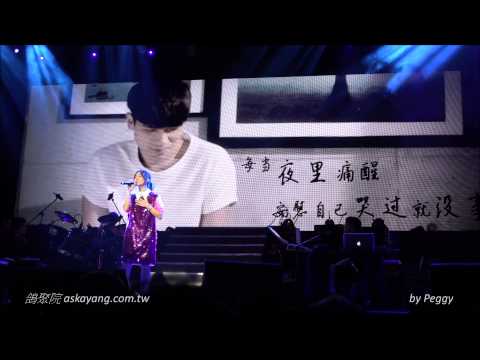20141206 完美好聲音雲頂演唱會_楊宗緯_13_螢幕演出(梁文音 愛其實很殘忍)
