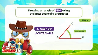 Details Making 180˚ Angles  | Learning About Angles | Grade 4 Math for Kids | Smartli Guide