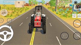 🚜 Indian Tractor Farming Simulator 2026 Gameplay | Real Tractor Driving in Village | screenshot 5