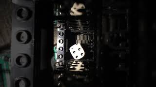 Dice Rolling Mechanism Close Up Timelapse