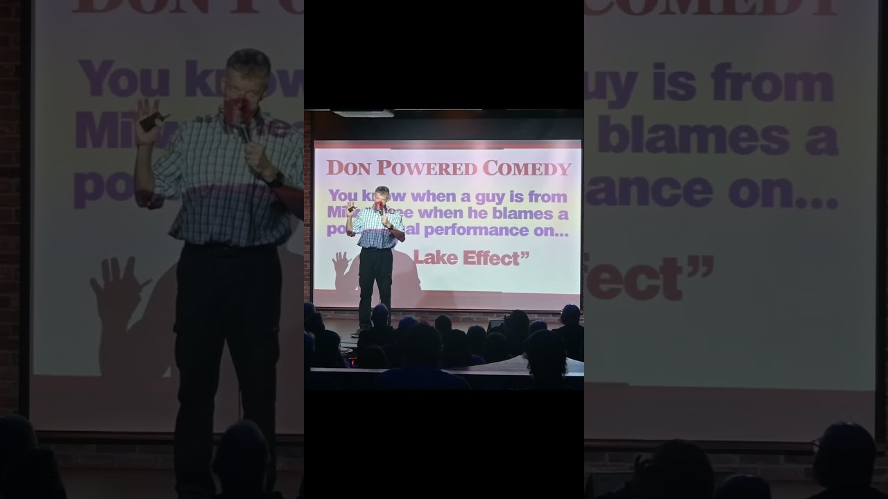 Who can write a better joke about Milwaukee? AI or me? | Don McMillan Comedy