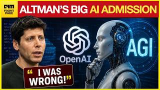 BREAKING: Sam Altman Admits He Was Wrong About AI Disrupting the Economy