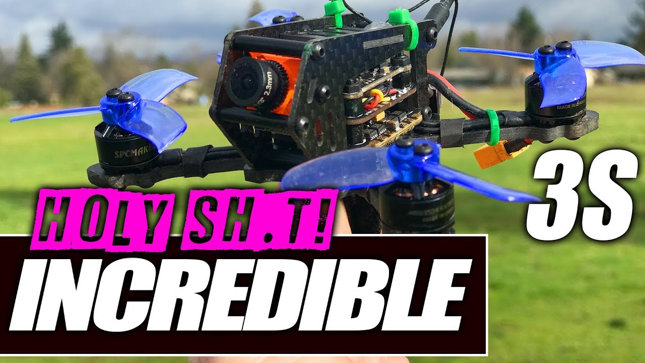 INCREDIBLE! - SPC Maker 100SP 3S Micro Brushless   Full Review & Flight Test