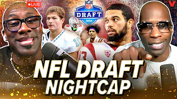 Unc & Ocho react to NFL Draft: Caleb Williams to Bears, Falcons surprise with Penix pick | Nightcap