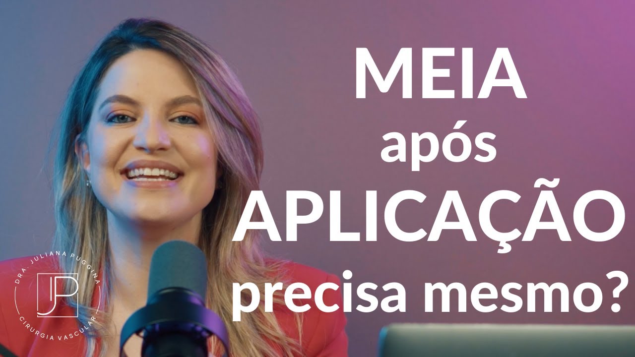 Devo utilizar meia de compressão após escleroterapia de vasinhos?