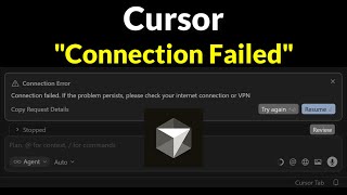 Fix Cursor Connection Error  (Connection Failed)   - Fix - Windows 11/10/8/7 Profile