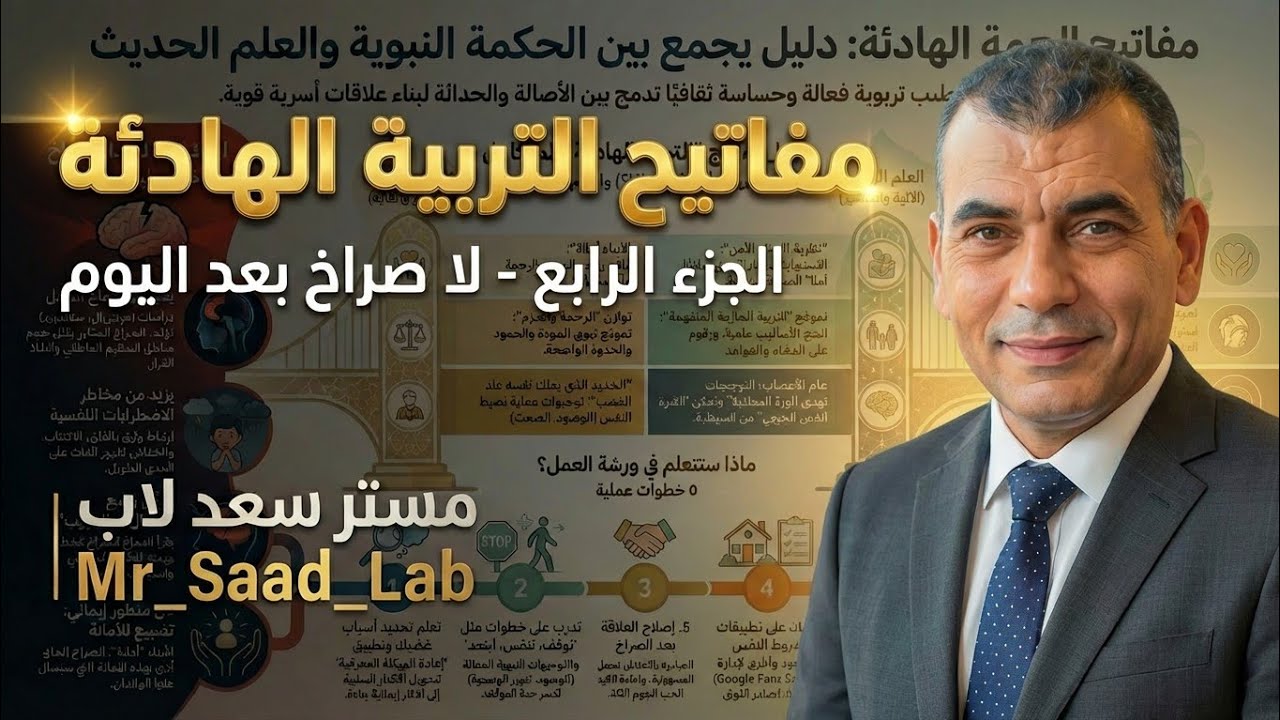 🎧 مفاتيح التربيه الهادئه ( 4 ) | صراخ الأهل والتربية الهادئة علمياً وشرعياً