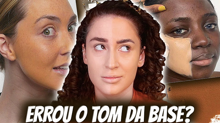 BASE MAIS CLARA OU MAIS ESCURA? COMO RESOLVER?! | Duda Fernandes