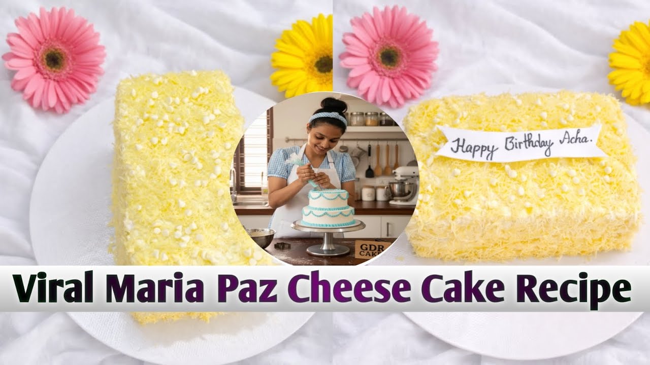 Dubai Viral Maria Paz Cheese Cake Recipe ||Trending Cheese Cake Recipe 