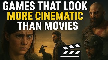 These Video Games Look MORE Cinematic Than Movies 😱🎮