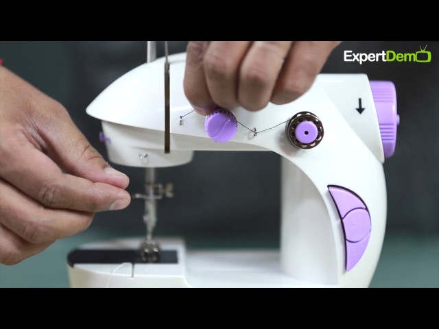 How to Operate a Mini Sewing Machine - Tutorial 