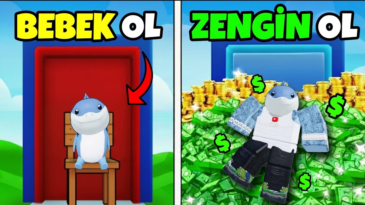 SEÇTİĞİM HER ŞEY GERÇEK OLUYOR!? 😨✨ ZENGİN OLMAK MI? 💰 BEBEK OLMAK MI? 👶 - Roblox