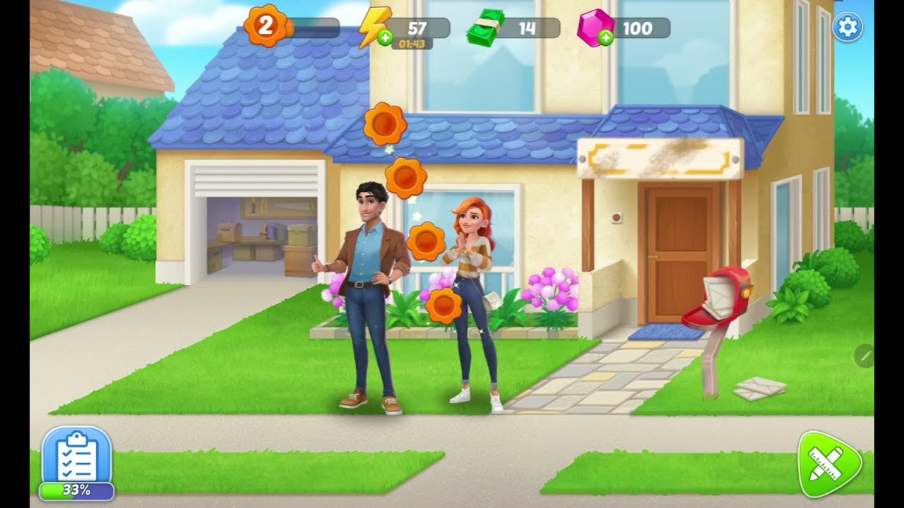DesignVille Merge, Interior & Garden Design Game🎒📚 YouTube